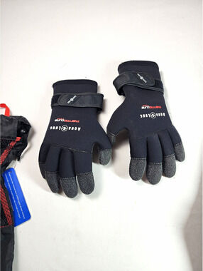 Aqua Lung Thermocline K-Glove 5mm Dive Gloves Black/Red L GL1720106L